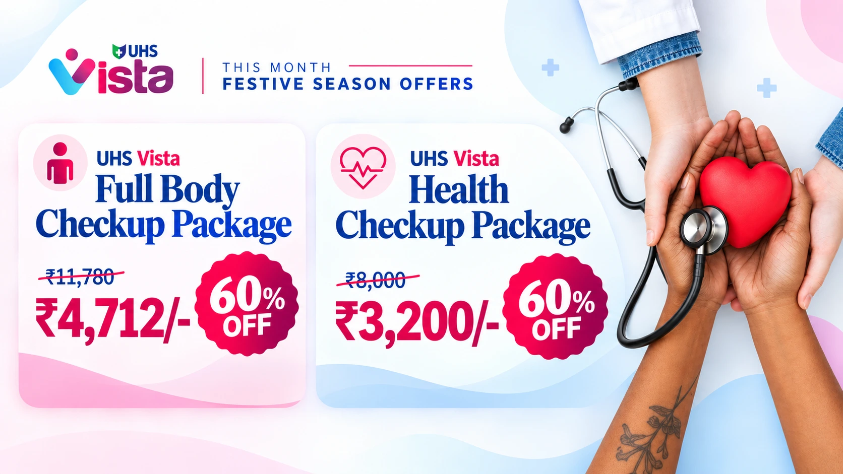 UHS Vista Health Checkup Packages: Get Up to 60% Off This Festive Season