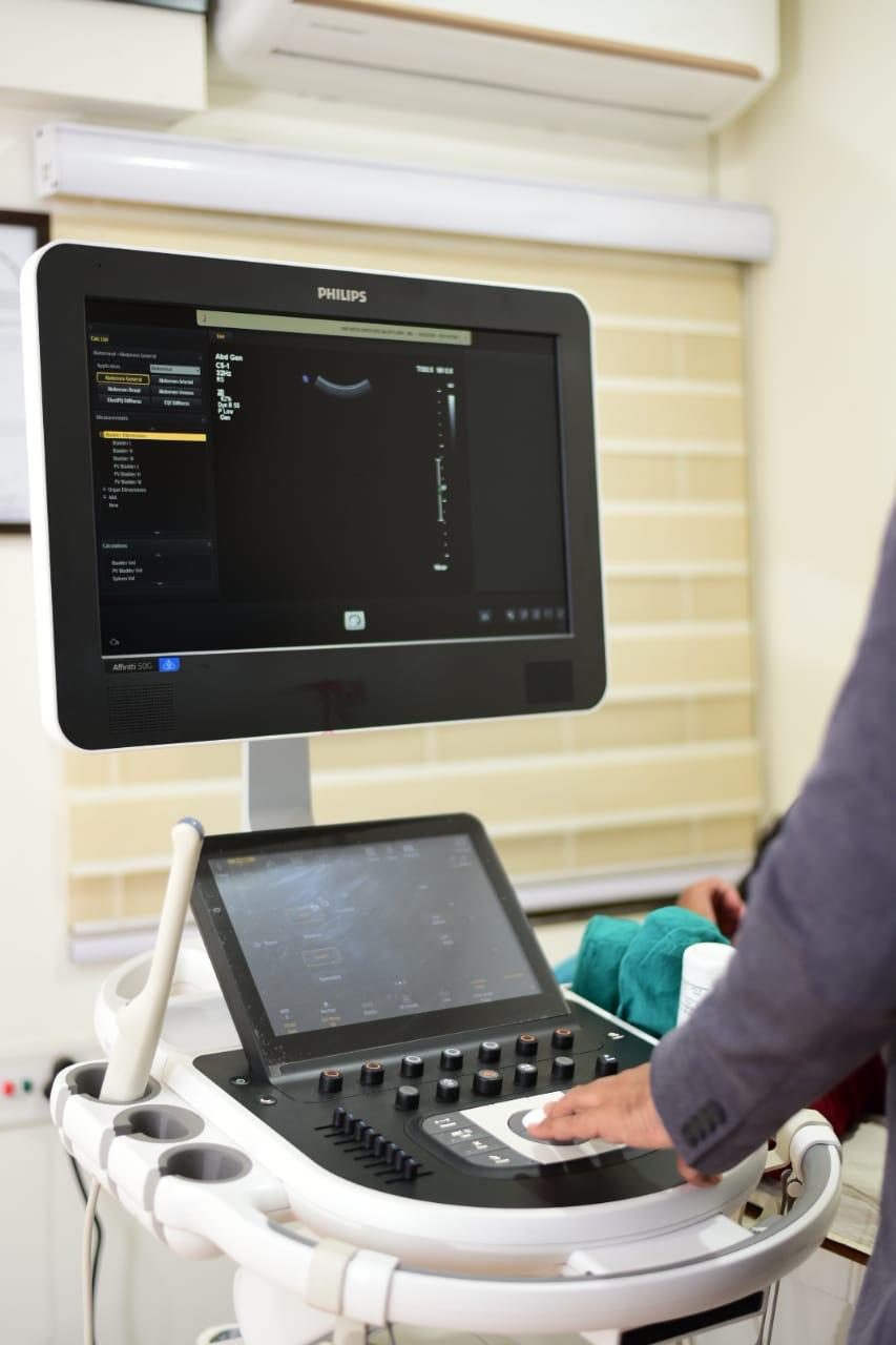 Ultrasound consultation at UHS Vista